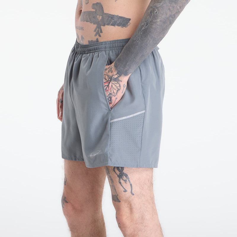 Nike Miler Men's Dri-FIT 2-in-1 5" Running Shorts Smoke Grey/ Smoke Grey/ Reflective Silv