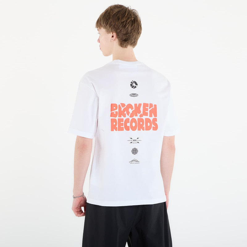 Jordan Men's Graphic T-Shirt White/ Infrared 23