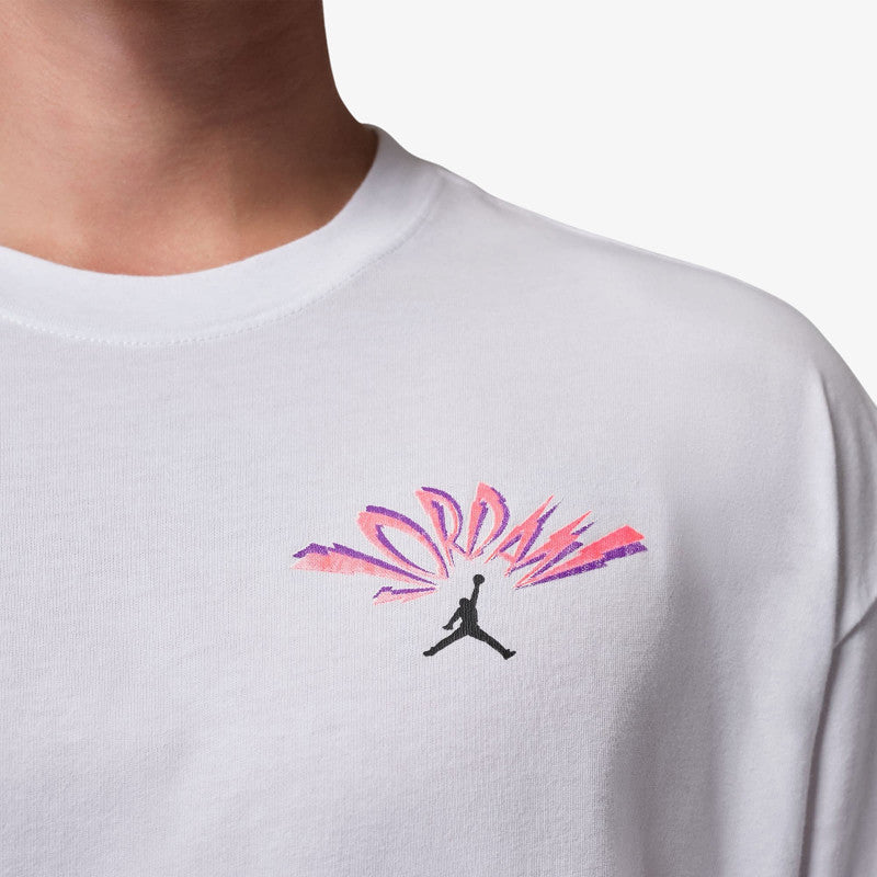 Jordan Flight Men's T-Shirt White/ Black