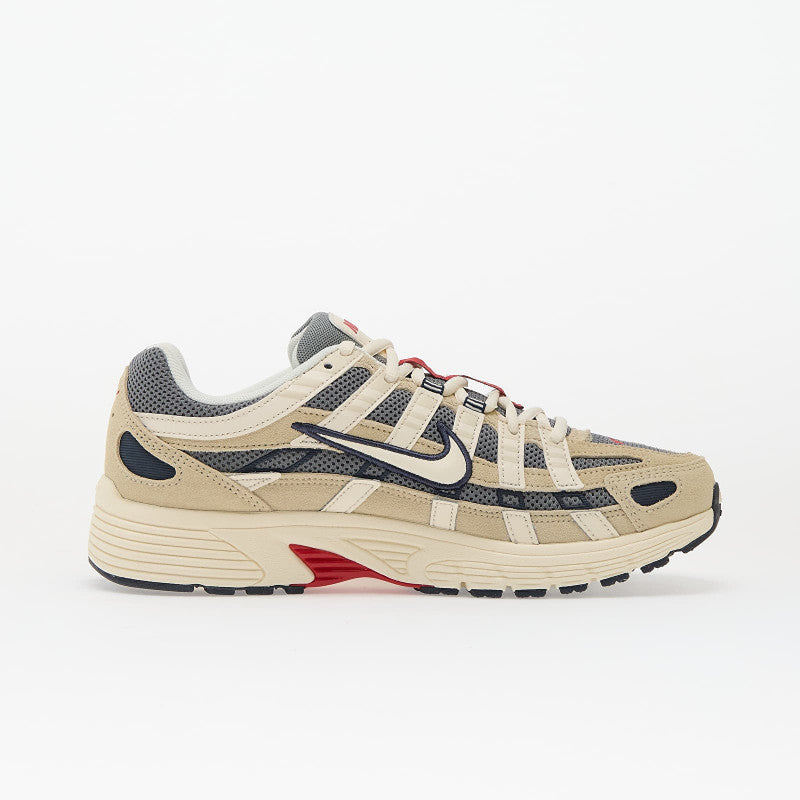Nike P-6000 Lt Khaki/ Pale Ivory-Thunder Blue-Cool Grey-Univ Red
