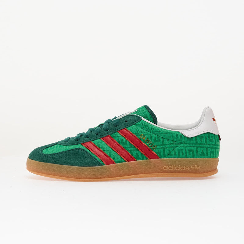 adidas Gazelle Indoor Green/ Better Scarlet/ Collegiate Green 39