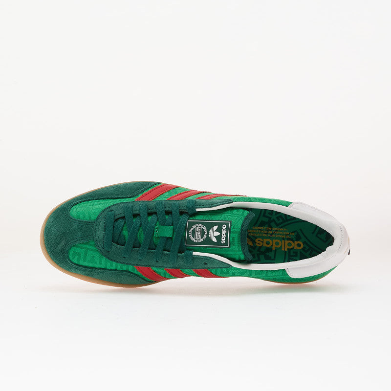 adidas Gazelle Indoor Green/ Better Scarlet/ Collegiate Green 39