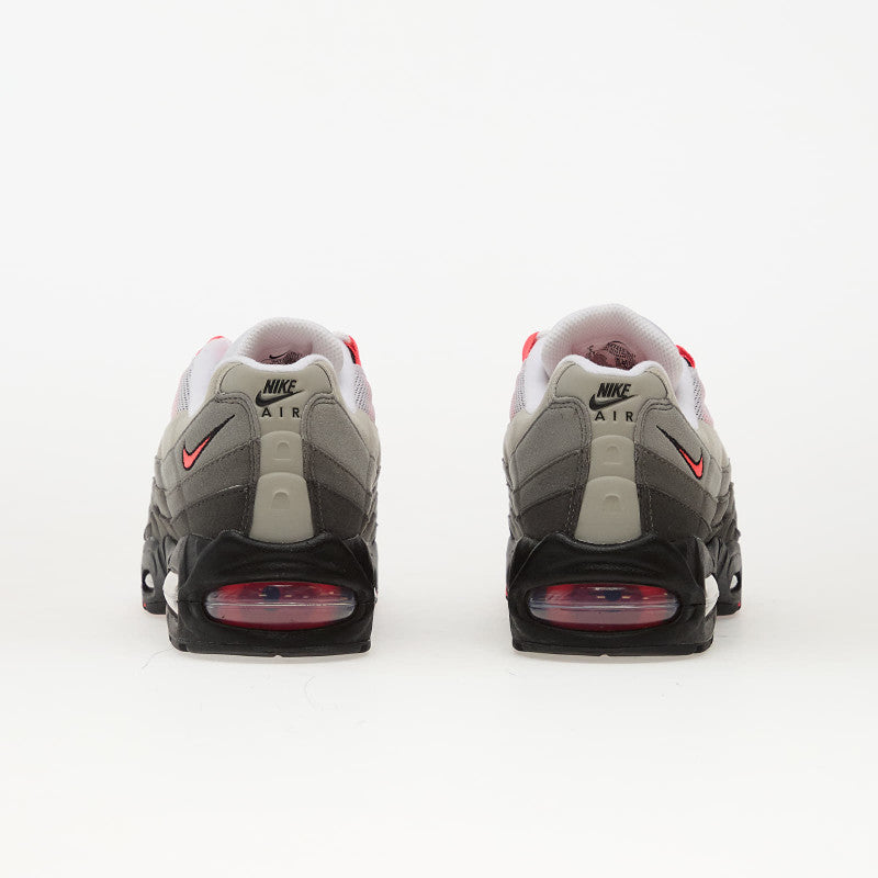 Nike Air Max 95 Big Bubble Black/ Solar Red-Medium Ash-Dk Pewter