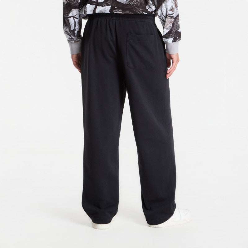 Jordan Brooklyn Fleece Men's Open-Hem Pants Black/ University Red