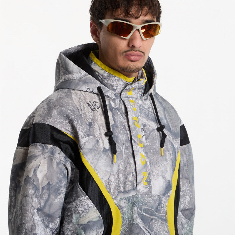 Jordan Brooklyn Realtree Jacket White/ Black/ Bright Citron