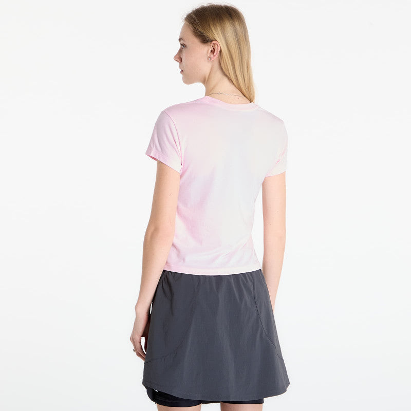 Nike Sportswear Chill Knit Women's Slim Cropped T-Shirt Pink Foam