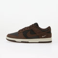 Nike Dunk Low Suede Black/ Baroque Brown-Sail-Metallic Silver