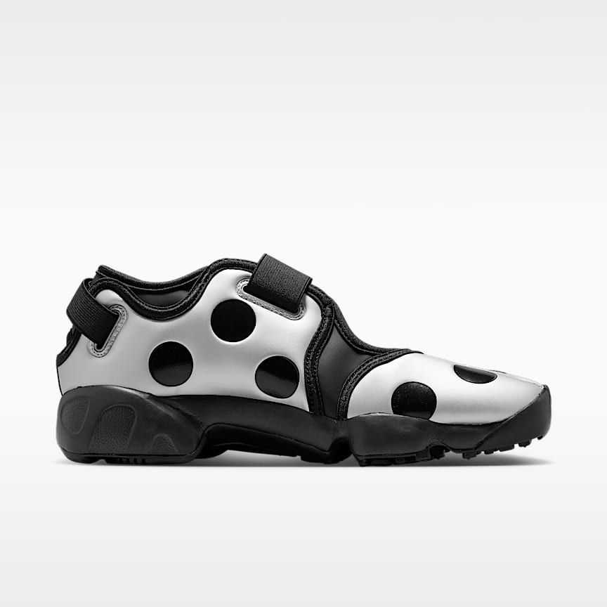 Nike Air Rift Dot Black/ Black-Metallic Silver