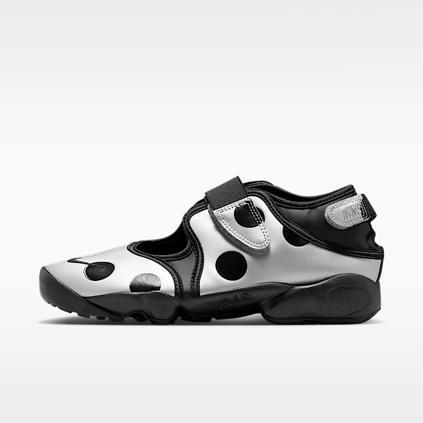 Nike Air Rift Dot Black/ Black-Metallic Silver
