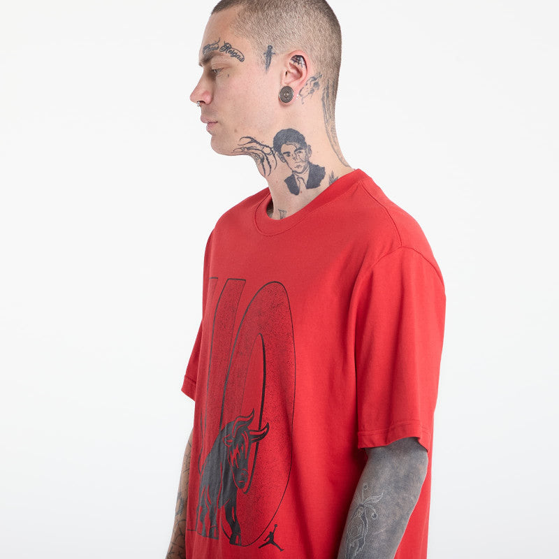 Jordan Brooklyn Men's T-Shirt Fire Red