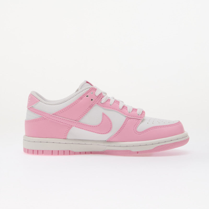 Nike Dunk Low Kids White/ Pink Rise/ White