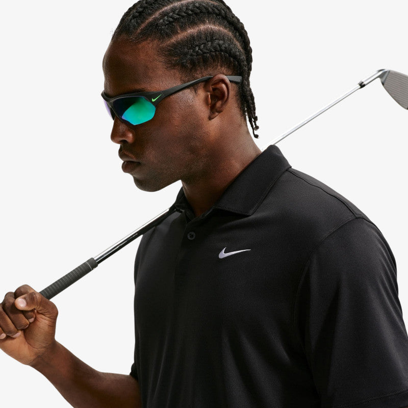 Nike Approach Men's Dri-FIT Golf Polo Black/ White