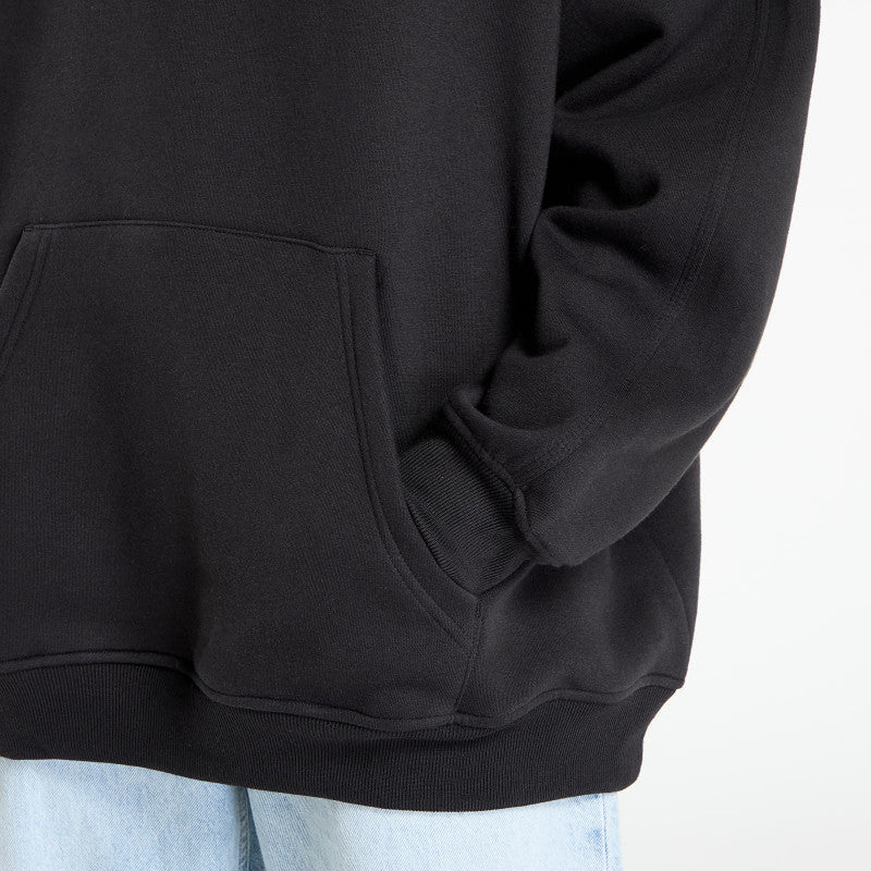 adidas Essentials Oversized Fleece Hoodie Black