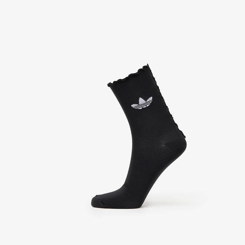 adidas Ruffle Socks 2-Pack White/ Black