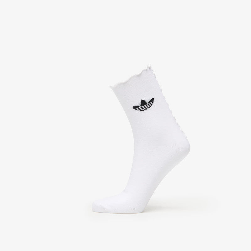 adidas Ruffle Socks 2-Pack White/ Black
