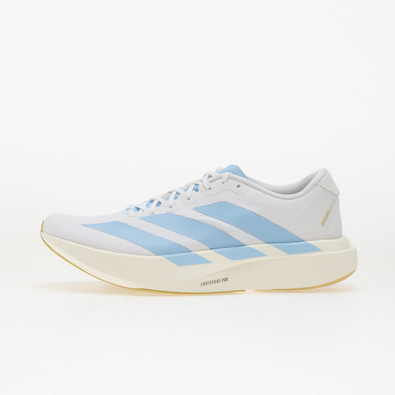 adidas Adizero EVO SL Ftwr White/ Clear Blue/ Matte Gold 45