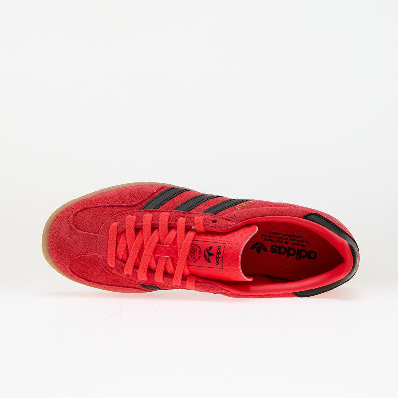 adidas Gazelle Indoor Lucid Red/ Core Black/ Gold Metallic 46