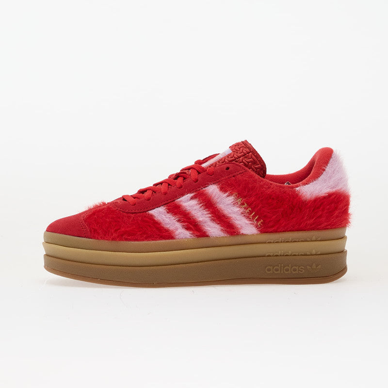adidas Gazelle Bold Wmns Better Scarlet/ Bliss Lilac/ Gold Metallic