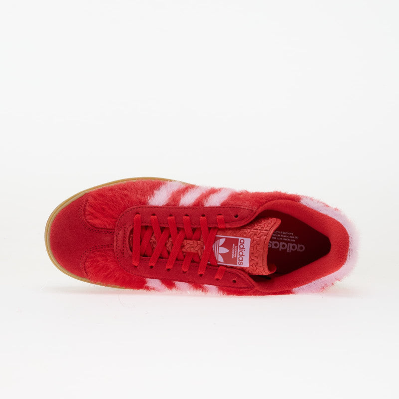 adidas Gazelle Bold Wmns Better Scarlet/ Bliss Lilac/ Gold Metallic
