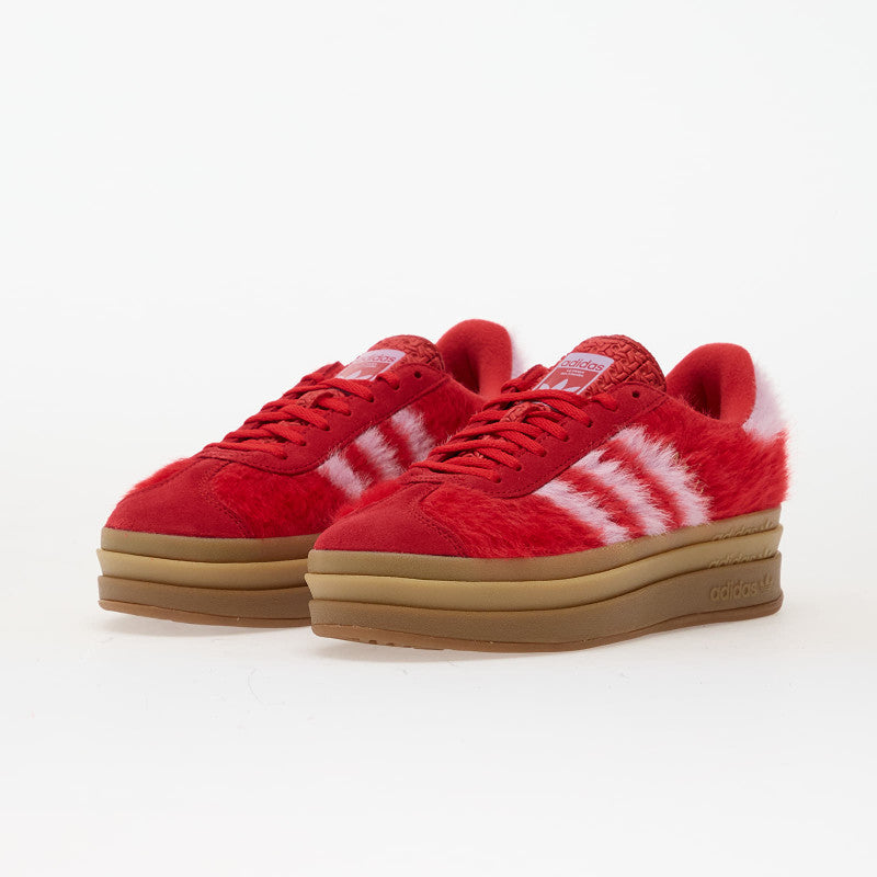 adidas Gazelle Bold Wmns Better Scarlet/ Bliss Lilac/ Gold Metallic