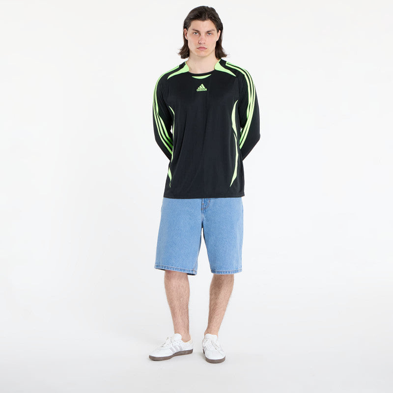 adidas Teamgeist Relaxed Men's T-Shirt Black/ Signal Green