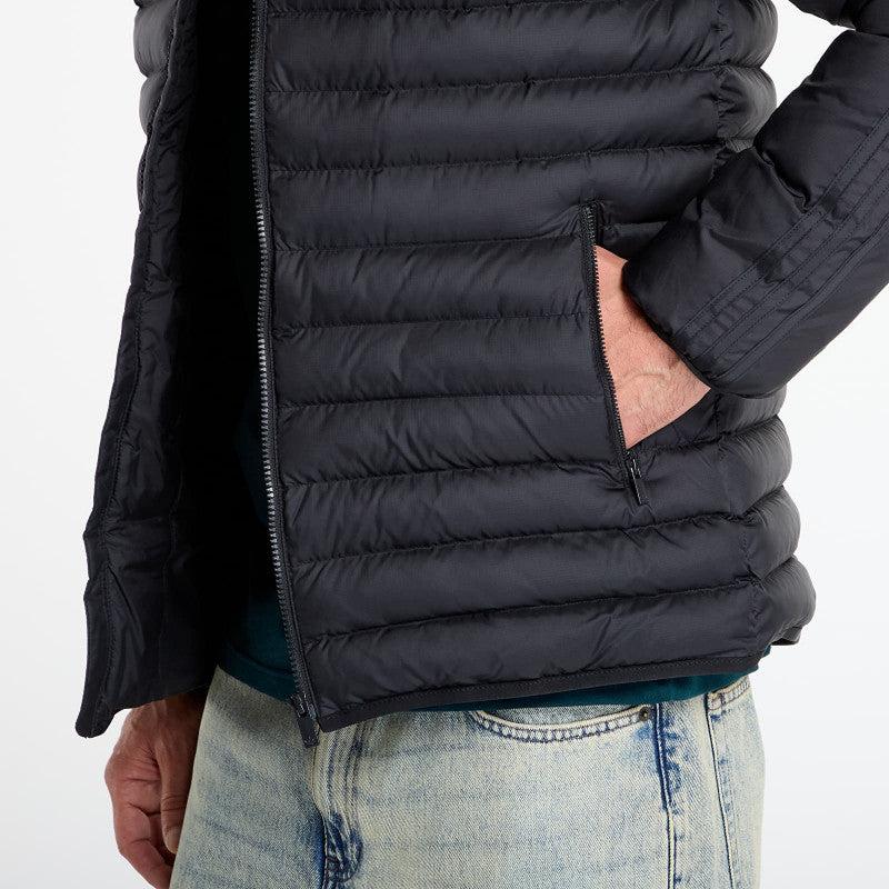 adidas Synthetic Hooded Jacket Black
