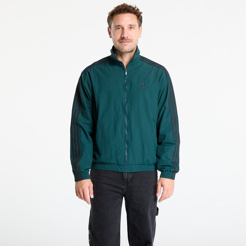 adidas Adicolor Woven Firebird Track Top Aurora Ivy/ Black