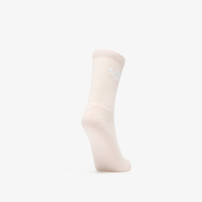 adidas Trefoil Cushion Crew Socks 6-Pack Cream White/ Wonder Quartz