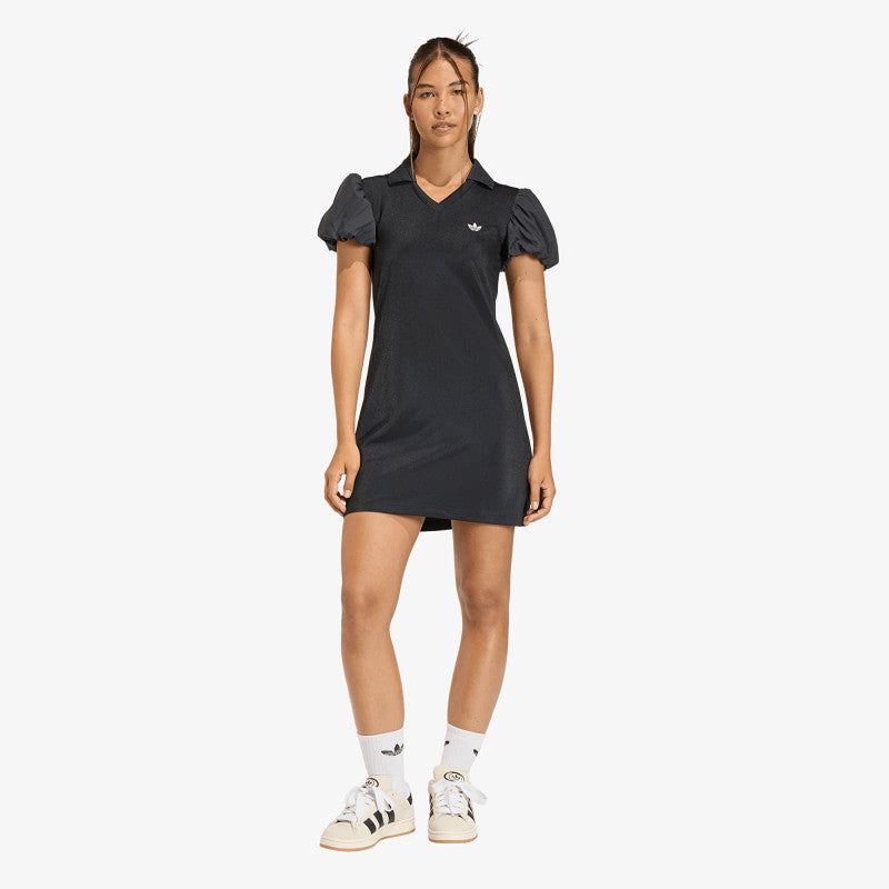 Sukienka adidas Dress With Balloon Sleeves Black