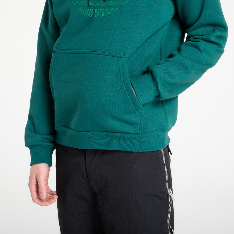 adidas Monogram Infill Hoodie Collegiate Green