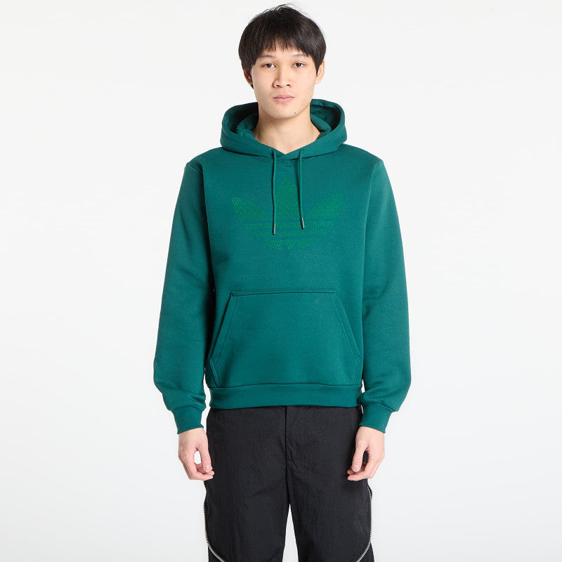 adidas Monogram Infill Hoodie Collegiate Green