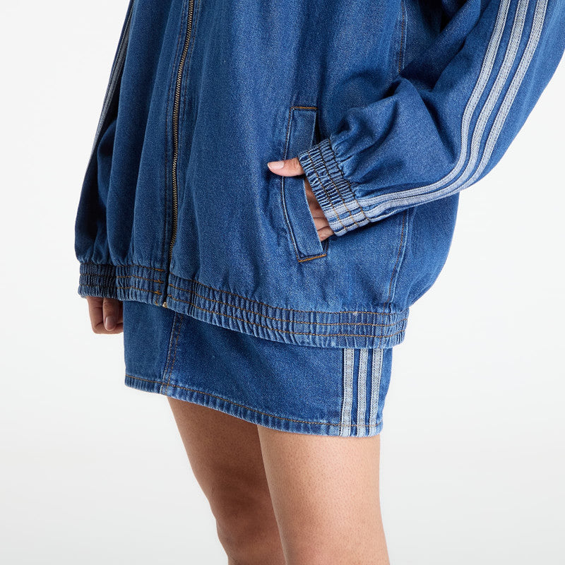 adidas Firebird Adilenium Track Top Denim Medium Vintage Denim