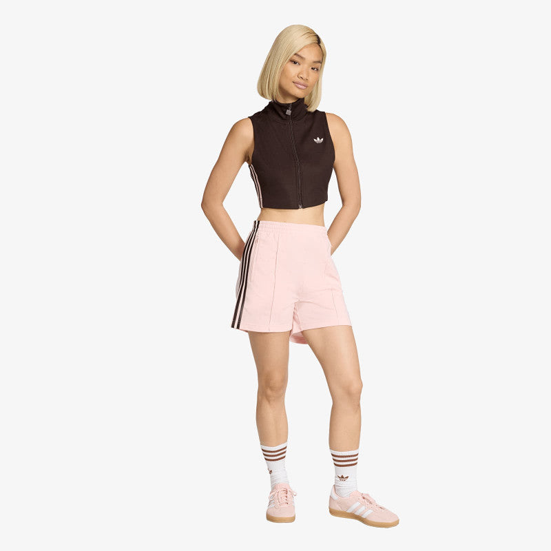 adidas Firebird Classic Shorts Sandy Pink/ Aurora Coffee