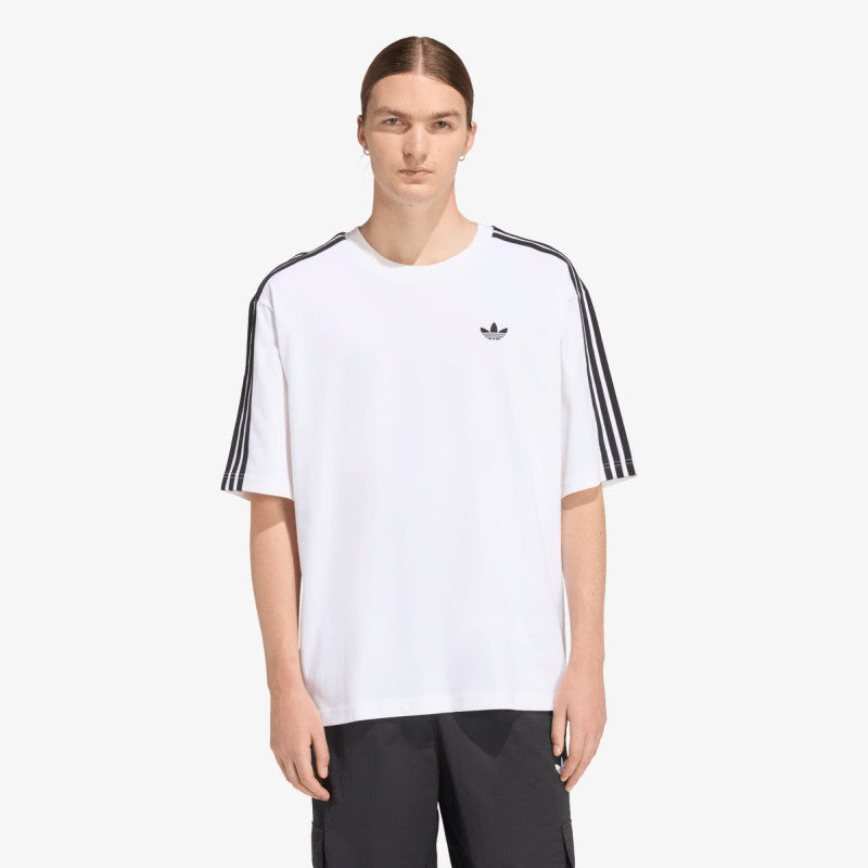 adidas Adicolor 3-STRIPES Oversized T-Shirt White
