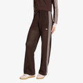 adidas Knitted Crochet Firebird Tracksuit Bottoms Aurora Coffee