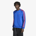 adidas 3-Stripes Crew Sweatshirt Blue