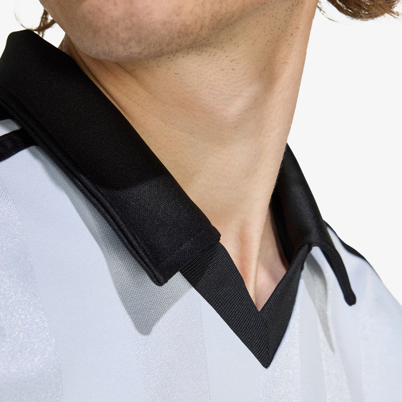 adidas Archive Collar Engineered Jersey Crystal Sky
