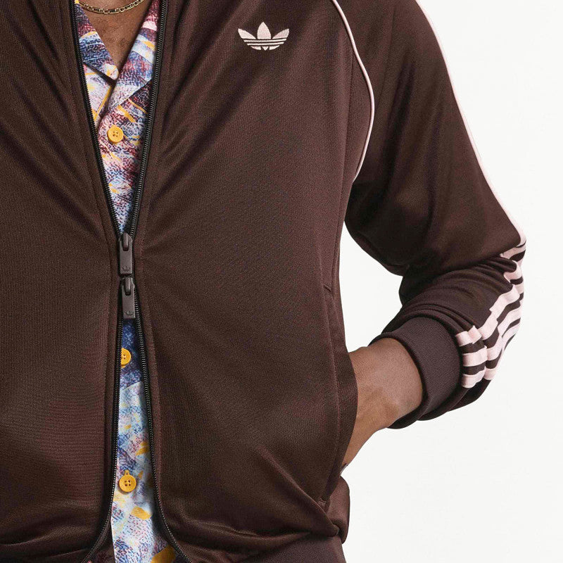 adidas Sst Track Top Aurora Coffee