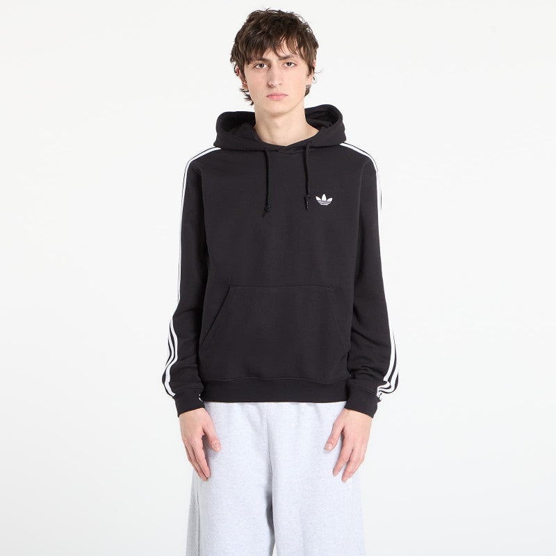 adidas 3-Stripes Hoodie Black