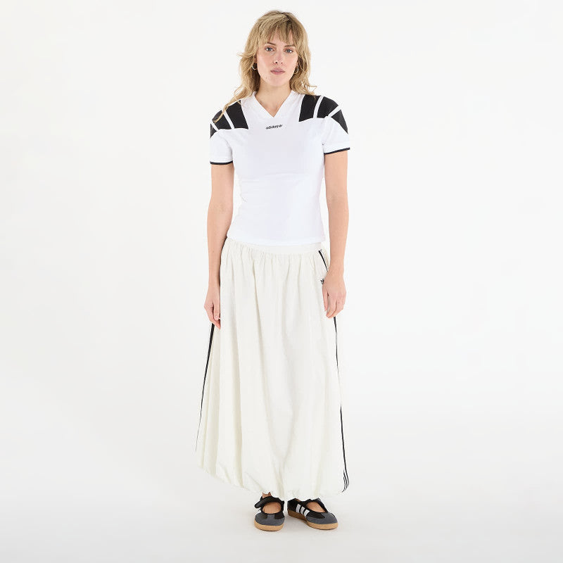 adidas Blocked Short Sleeve T-Shirt White