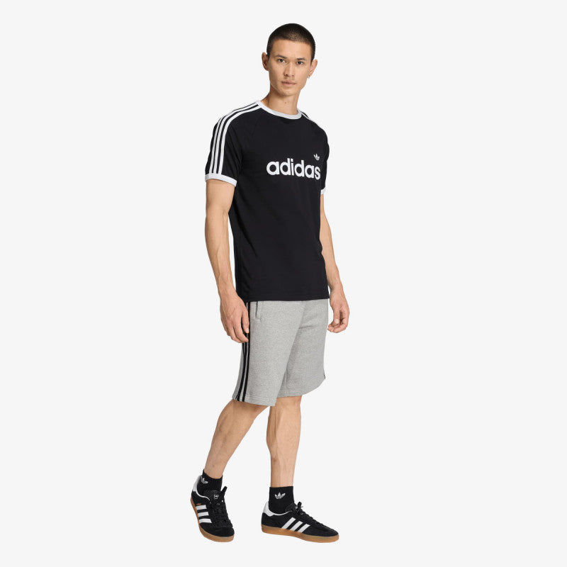 adidas 3-Stripes Slim Ringer T-Shirt Black