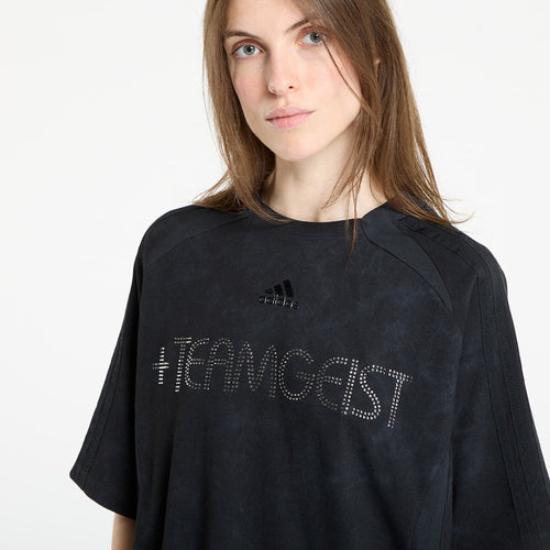 adidas Adilenium Season 4 Teamgeist Washed Rhinestone T-Shirt Black
