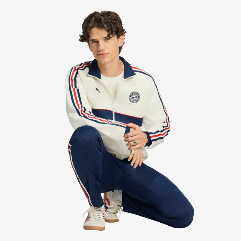 adidas FC Bayern Muenchen OG Track Top Core White/ Night Indigo