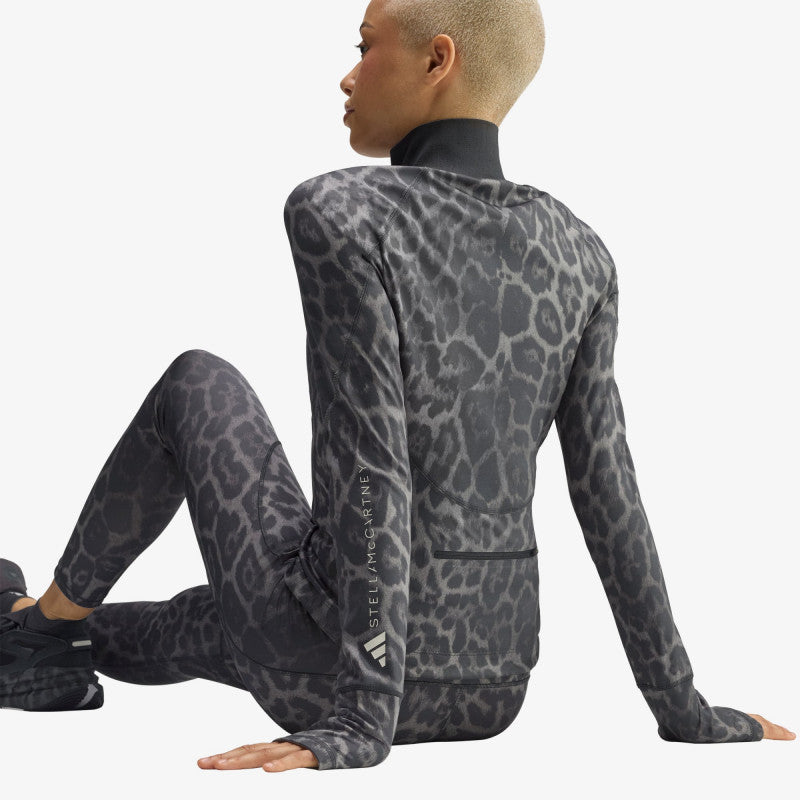 adidas by Stella McCartney Training Midlayer Printed Dove Grey/ Carbon