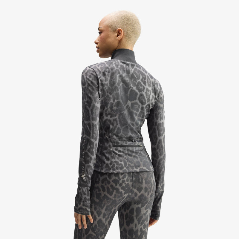 adidas by Stella McCartney Training Midlayer Printed Dove Grey/ Carbon