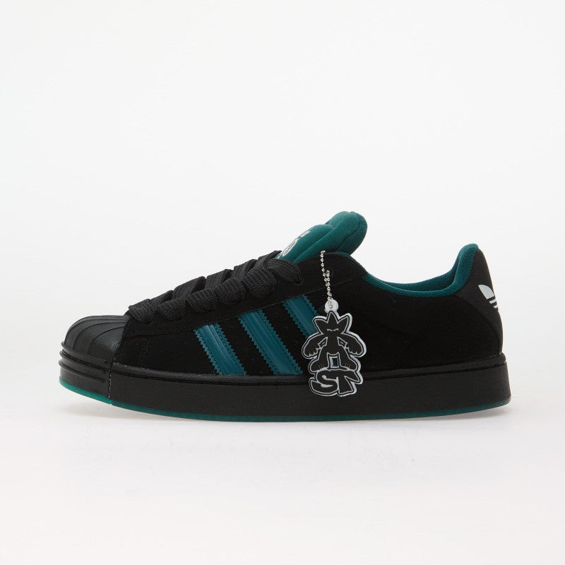 adidas Superstar St Core Black/ Rich Green/ Ftwr White 42