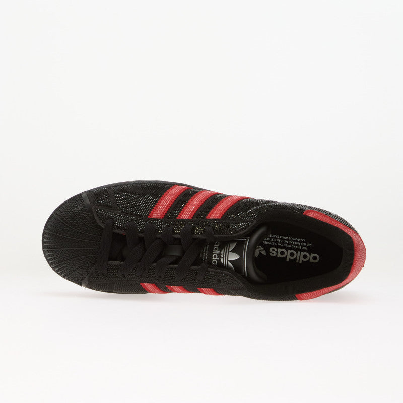 adidas Superstar II Core Black/ Better Scarlet/ Silver Met. 41