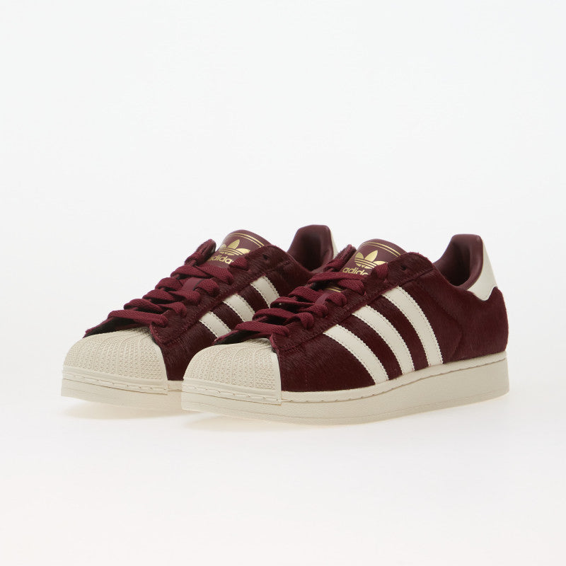 adidas Superstar II Shadow Red/ Off White/ Gold Metallic 38