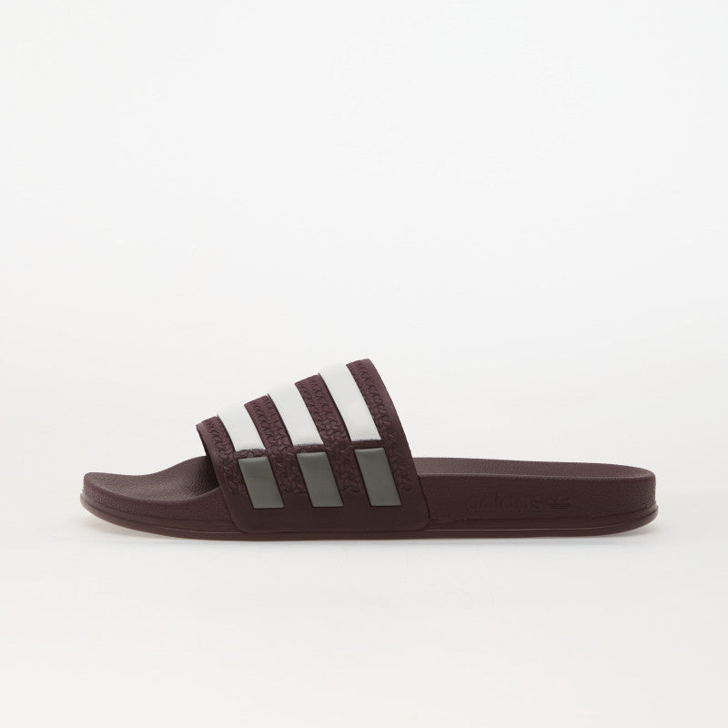 adidas Adilette OG Cf Slides Maroon/ Ftwr White/ Core Black