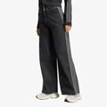 Jeansy adidas High Rise Wide Leg Denim Pant True Black Denim